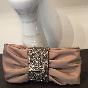 Banana Republic satin clutch